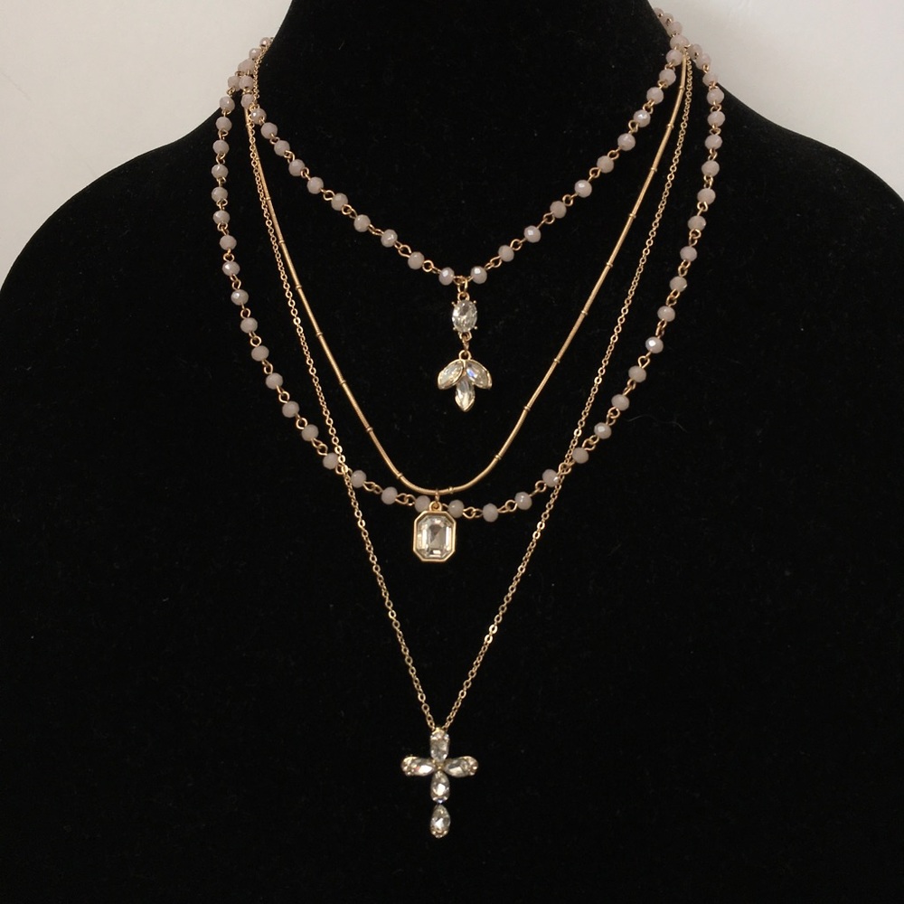 Mi Abuelita 4 Layered Necklace - Picture 1 of 2